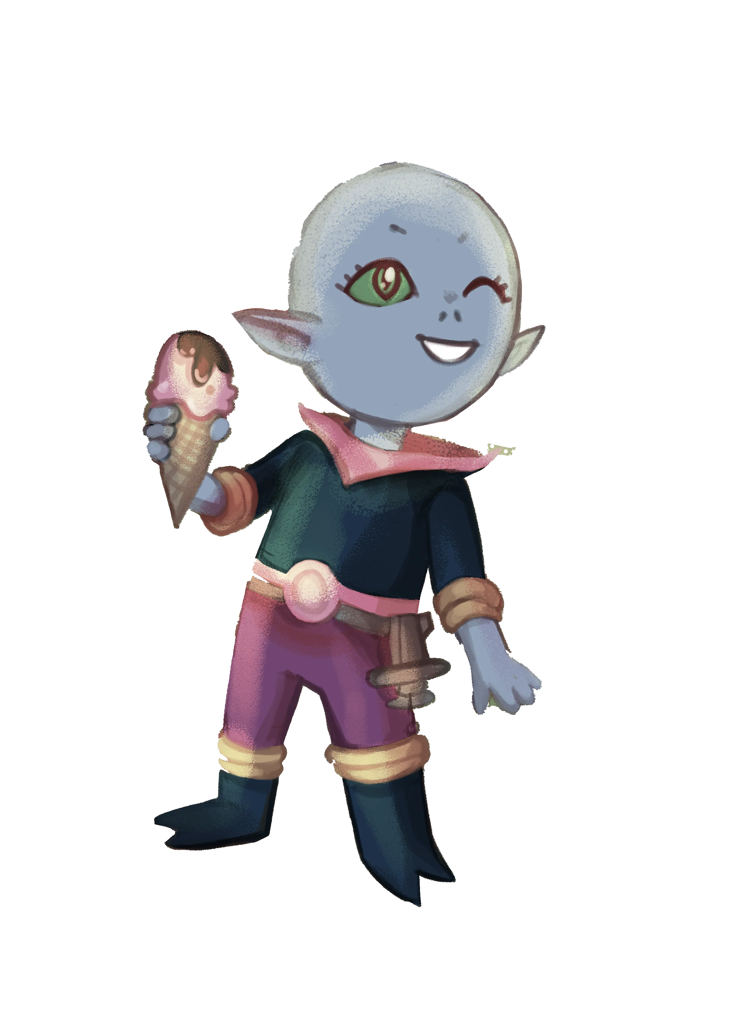 AIN'T GAMES character